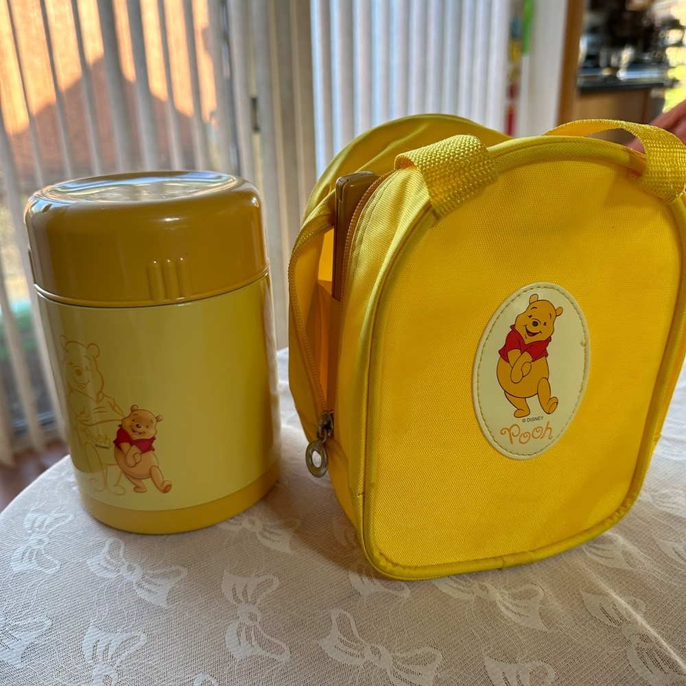 Winnie the Pooh Bento Stainless Steel Lunch Jar